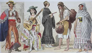 Clothing, early 19th century, from lks