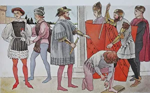 Clothing, early Renaissance 1425-1480