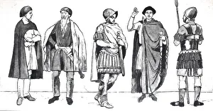 Clothing, Fashion in Europe, Middle Ages 3rd -10th century