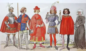 Clothing, fashion in Germany under Burgundian influence in the 15th century
