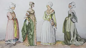 Clothing, fashion in Germany during the Reformation around 1500-1530
