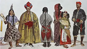 Clothing, fashion in India, from 1600-1800