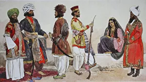 Clothing, fashion in India, from 1600-1800