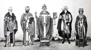 Clothing, fashion, Middle Ages and Byzantium