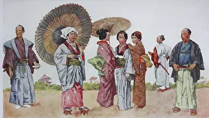 Clothing, historical fashion in Japan