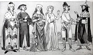 Clothing, at the time of the minstrels