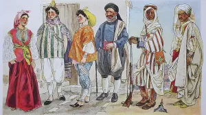 Clothing, Tunis, circa 19th century