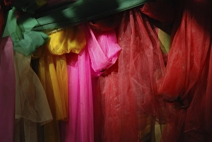 Cloths around a Bodhi tree, Wat Intharawihan