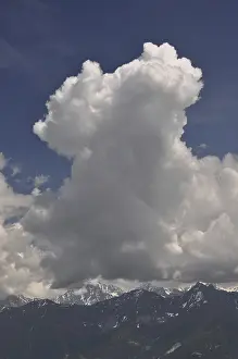 Clouds, mountains, cloud, thundercloud