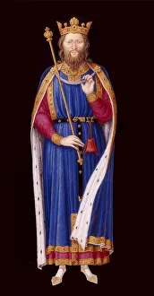 Clovis, Chlodovechus, Chlodwig I. Chlodowech, 466-511, King of the Franks of the Merovingian dynasty, digitally edited after Jean_de_Tillet