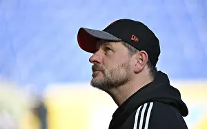 Category Historic EN Prints: Coach Steffen Baumgart 1. FC Union Berlin FCU Portrait PreZero Arena