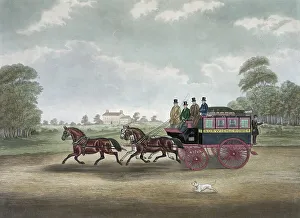 The coach Unicorn Norwich, Men in the coach Norwich to Cromer