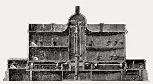 US Coastal defence, water batteries in the water