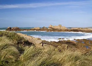 Coastal scene guernsey, Channel Islands