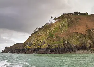 Coastal scene on Sark Lighthouse