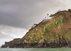 Coastal scene on Sark Lighthouse