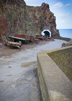 Coastal scene on Sark looking out over the English Channel