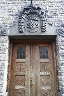 Coat of arms above the entrance, Bornholm