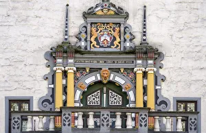 Coat of arms at Weser-Renaissance portal