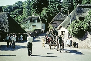 Cockington Forge, Torquay, Devon, England, United Kingdom, September 1960, Europe