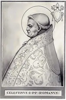 Coelestine I (Latin: the Celestial)