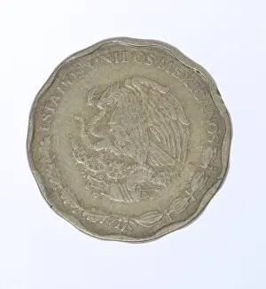 Coin, 50 Centavos, Mexico, Central America
