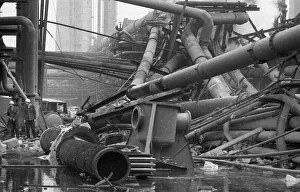 The coking plant of the Gneisenau colliery in Dortmund-Oespel was rocked by an explosion on 17 July 1974
