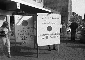 A collection of signatures by students opposed the sentencing of Red Dot activists