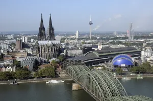 Cologne Cathedral, Deutz Bridge