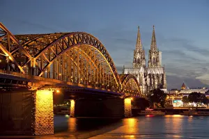 Cologne Cathedral and Hohenzollern Bridge