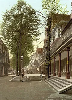 The colonnade known as the Pantiles in Tunbridge Wells
