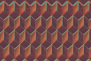The colorful geometric abstract background