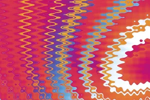 The colorful geometric abstract background