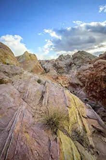 Colorful, Red Orange Rock Formations