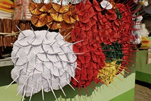 Colorful sacrifice at a buddhist temple