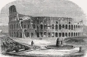 The Colosseum, ancient Amphitheatre