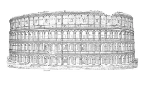 Colosseum (Flavian Amphitheatre) or Colosseum