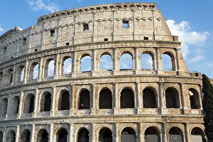 The Colosseum in Rome, Italy, Europe