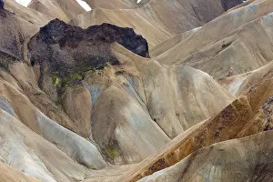 Category Mountain Landscapes Prints: Coloured Rhyolite Mountains, Landmannalaugar