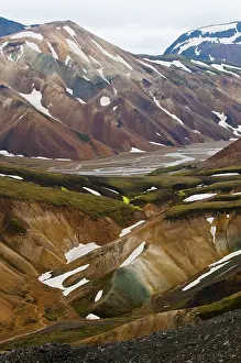 Coloured Rhyolite Mountains of Landmannalaugar