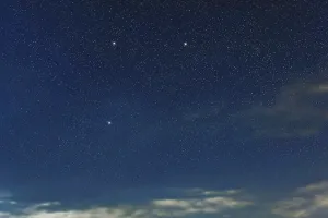 Coma Berenices star constellation