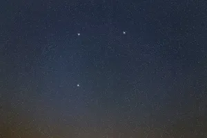 Coma Berenices star constellation