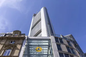 Commerzbank Head Office Frankfurt in the Commerzbank Tower Germany's tallest skyscraper in Frankfurt am Main