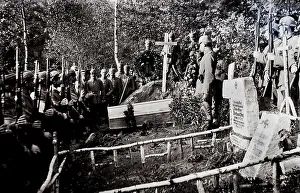 Company at the last honour. First World War