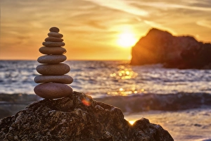 Category Buddhism Prints: Concept of balance and harmony