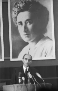 Conferences of the newly founded communist party (DKP) in 1968 to 1970