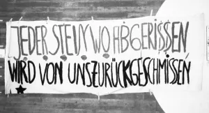 Congress of the alternative, left-wing scene on squatting on 28