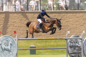 Conor Swail, from Ireland and riding Casturano