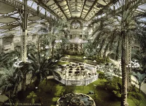 The conservatory, interior view