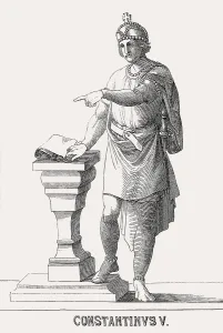 Constantine V, 718, 775, Byzantine emperor from 741 to 775